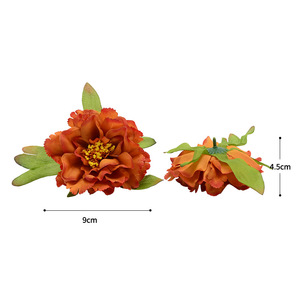 Cabezas de Flores de Peonía Artificiales Dongchen Crafts, de Seda y Poliéster, 4.5G, para Decoración de Bodas y Hogar, Arreglos Hechos a Mano - Product Image 5