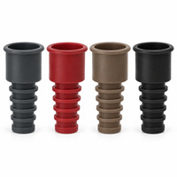 Nouveauté : Bouchon de bouteille de vin en silicone double couche réutilisable, préservateur de vin multicolore, bouchon d'étanchéité pour bouteille de vin rouge