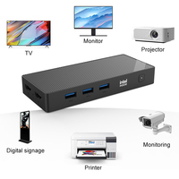 Precio de fábrica N100 Mini PC portátil de bajo consumo de energía pequeño volumen compatible con 12V2.5A bancos de energía conectados 16GB Video SSD