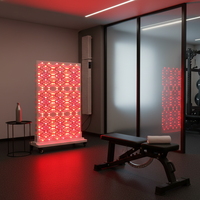 Panneau de luminothérapie rouge GLPE pour tout le corps, 7 longueurs d'onde, dispositif de luminothérapie LED proche infrarouge pour soulager la douleur, bien-être sportif, OEM ODM
