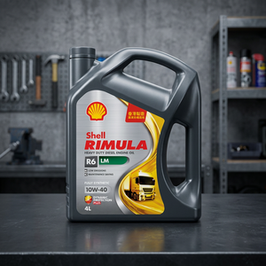น้ำมันเครื่องดีเซลสังเคราะห์แท้ Rimula R6 LM 10W-40 4 ลิตร สำหรับงานหนัก ทนทานต่อการสึกหรอ ผลิตในจีน - Product Image 3