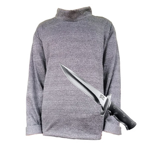Vêtement de sécurité anti-coupure <span class=keywords><strong>Ekai</strong></span> en polyéthylène PE à très haut poids moléculaire, anti-couteau, anti-morsure, anti-perforation, t-shirt anti-coupure à manches longues - Product Image 1