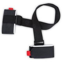 Sangles de ski personnalisées en usine, de haute qualité, antidérapantes, bande élastique, ondulation en silicone, sangle en polyester