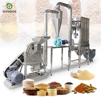 Tarwemeelfabriekindustrie Cacao Cassave Zout Kunststof Pulveriseermachine Vergruizer Maalmachine Krachtmachine Pakistan