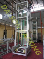 Machine de levage circulaire, machine de levage de cartons, convoyeur de levage de cartons à mouvement alternatif
