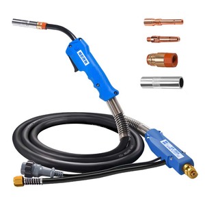 Torche de soudage pour machine de soudage MIG/MAG/CO2, style européen, pour acier et <span class=keywords><strong>aluminium</strong></span>, 15AK 24AD 36KD, torche de soudage à gaz protégé - Product Image 5