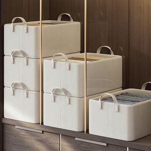 Modern Rectangle <b>Folding</b> <b>Storage</b> <b>Box</b> Factory Wholesale Collapsible Laundry Baskets and Pantry Organizers for Stuffed Animals - Product Image 1