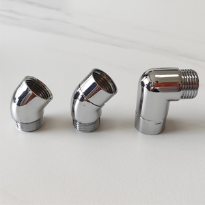 Đánh bóng đầu đồng xoay chống xoắn vòi hoa sen phụ kiện 135 deg BSP 1/2 inch xoay kết nối - Product Image 1