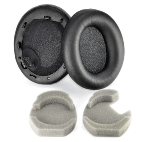 Almohadillas de Repuesto de Cuero Proteico para Auriculares Inalámbricos Sony WH-1000XM4 XM4, Almohadillas de Espuma Viscoelástica Suave - Product Image 3