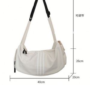 Waterproof Nylon Crossbody Messenger <b>Bag</b> for Women Men Lightweight Large Capacity Travel Shoulder <b>Bag</b> Fashion Stone Pattern Tote - Product Image 1