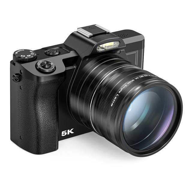 Professional 48MP 5K WIFI Digital Video DSLR Camera 3.5 Inch IPS Screen 16x Zoom SD Card Face Detection Image Stabilization