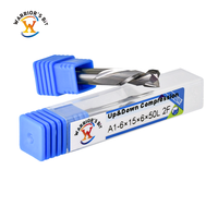 Fraises à compression haut-bas en carbure de tungstène à double cannelure, support personnalisé ODM/OEM pour revêtement Warrior