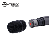 Micrófono Inalámbrico de Mano Accuracy Pro Audio GHF-136 con Alcance de 20-30m y Excelente Rendimiento Anti-interferencias