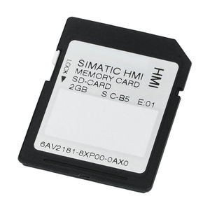 NUEVA Tarjeta de Memoria 6AV2181-8XP00-0AX0 Original SIMATIC HMI SD 2 GB Tarjeta de Memoria HMI - Product Image 1