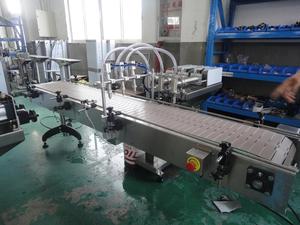 Tự Động Thép Không Gỉ 304/316 Thủy Tinh Chai Nhựa 4 Đầu Chất Tẩy Rửa Nước Trái Cây Sữa Dầu Dừa Ăn Được Máy Làm Đầy Dầu Chất Lỏng - Product Image 6