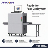 Averguard VKZ-5030A Scanner de bagages à rayons X compact, système d'inspection de sécurité standard pour hôtels de luxe et bureaux
