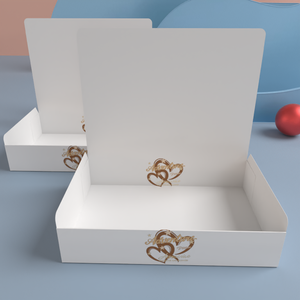 Caja personalizable con volantes para galletas, pastel de Chocolate dulce, caja para magdalenas, 4/6/9 agujeros, caja de papel para embalaje de mascotas para galletas - Product Image 2