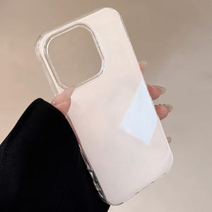 Funda rígida IMD de color sólido brillante, adecuada para iPhone 16, 17 Pro Max, funda anticaídas para iPhone 13 - Product Image 2
