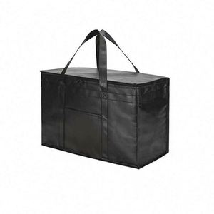 Bolsa Térmica Reutilizable de Gran Capacidad para Almacenamiento de Alimentos, Bolsa Refrigerante para Llevar Comida, Bolsa de Almuerzo de Tela No Tejida - Product Image 3