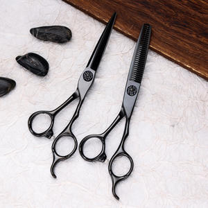 Tijeras de peluquería Hy-6.0 pulgadas, tijeras de entresacar de acero inoxidable, tijeras planas para cortar flequillo, origen Vietnam, fabricadas en Suzhou - Product Image 2