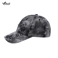 Gorra de Béisbol de Mezclilla Vintage con Lavado Ácido y Efecto Desgastado, Gorra de 6 Paneles con Bordado Personalizado para Hombre y Mujer