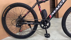 Prêt pour l'expédition 26 pouces <span class=keywords><strong>VTT</strong></span> <span class=keywords><strong>2022</strong></span> moins cher Ebike batterie au lithium frein à disque meilleur vélo électrique - Product Image 4