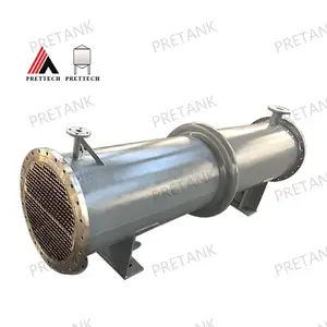 Tube Bundle Shell And Tube Heat Exchanger For Power Plant