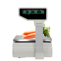 Balance de pesage à code-barres NVK TM-A20b 15 kg avec impression d'étiquettes, capacité 10 000 PLU, pour supermarchés et magasins de proximité