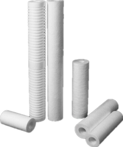 مصنع بالجملة 10 بوصة 25 ميكرون PP تذوب في مهب تصفية خرطوشة عالمية متعددة قذيفة التكيف للاستخدام الصناعي - Product Image 6