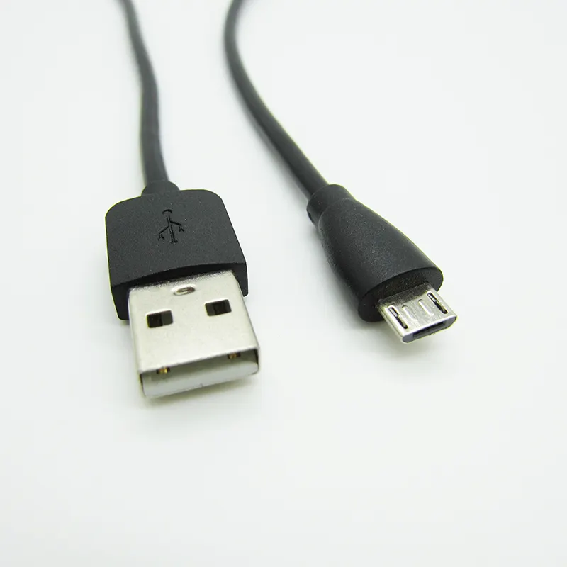 قصيرة 30 سنتيمتر ذكر إلى المصغّر USB 2.0 سريع بيانات الشحن كابل شاحن الهاتف الرصاص لشحن الطاقة
