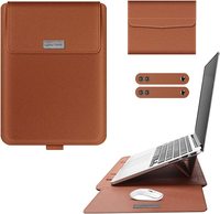 Étui de protection personnalisé pour ordinateur portable, housse et sacoche en cuir PU pour MacBook Air Pro 13 14 15 16 17 pouces