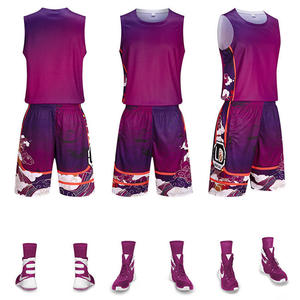 Pantalones Cortos de Baloncesto de Verano, Transpirables, de Secado Rápido, Tallas Grandes, Poliéster, Sublimación, Impresión por Transferencia de Calor, BSCI - Product Image 5