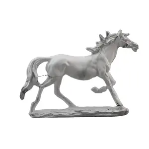 New Mini Home Decoration Resin Crafts Chinese Traditional Fengshui Resin Crafts Horse Water Transfer Printing Pony