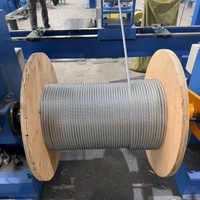 Kabel Angkat Baja Galvanis Tahan Lama, Kekuatan Tinggi, Anti Korosi, Standar