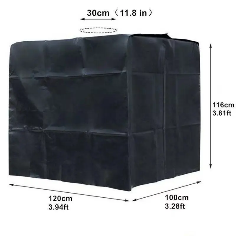 1000 Liters ibc cover 420D Water Tank tarpaulin cover Dustproof Cover Sunscreen Oxford