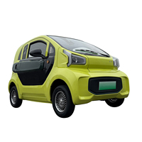 Auto Eléctrico Homologado EEC L6e, 45 km/h, 190 km de Autonomía, Legal para Circular en la Calle Europea, Sedán de Movilidad Cerrado Nuevo a la Venta