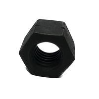 Produsen standar tinggi grosir kacang Hex berlapis seng kuning-chromat berlapis hitam oksida kacang tipis Hex