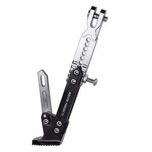 รถมอเตอร์ไซด์ไฟฟ้าแบตเตอรี่เสริมด้านเดียวปรับได้มีแท่นวางด้านข้างสำหรับรถแข่งวิบากอลูมิเนียม - Product Image 1