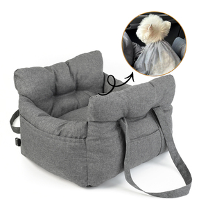 Luxuriöser Hunde-Autositz, Haustier-Sofatasche, Großhandel Reise-Sicherheits-Booster-Tragetasche, Waschbarer Bezug, Hunde-Autositzkissen - Product Image 6