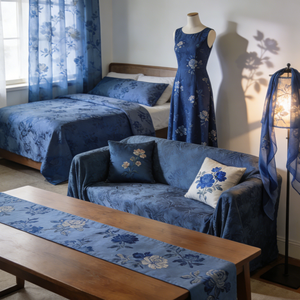 Tessuto Jacquard Damascato con Motivo Intricato, Produzione su Misura, Fornitura all'Ingrosso Diretta dal Produttore, Biancheria da Tavola di Lusso - Product Image 3