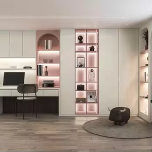 Panneau mural <span class=keywords><strong>intérieur</strong></span> en bois plaqué de qualité supérieure, moderne, résistant à l'<span class=keywords><strong>humidité</strong></span>, avec traitements de surface personnalisés, design graphique - Product Image 2