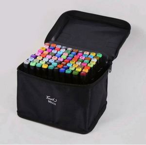 Juego de Marcadores de Arte Permanentes con Doble Punta 60-262, a Base de Alcohol, con Logotipo Personalizado, Puntas de Cincel y Finas, No Borrables, de Doble Cara, para Escritura en Plástico - Product Image 6