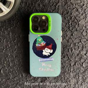 <span class=keywords><strong>Coque</strong></span> de téléphone en TPU antichoc créative de Noël avec bonhomme de neige, adaptée aux <span class=keywords><strong>iPhone</strong></span> 8 X Xr Xs <span class=keywords><strong>11</strong></span> 12 13 14 15 16 17 <span class=keywords><strong>Pro</strong></span> <span class=keywords><strong>Max</strong></span> - Product Image 4