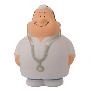 Jouet anti-stress en mousse PU souple personnalisé avec logo imprimé de haute qualité, forme originale, jouet à presser pour médecins - Product Image 3