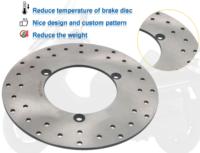 XMAX250 accessoires pièces 245mm disque de frein à disque de moto arrière pour Yamaha XMAX 250 X MAX 125 YPR ABS MBK YPR125