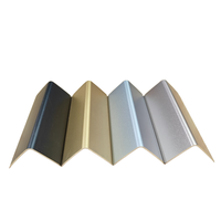Profilé de carrelage en L en alliage d'aluminium pour protection des bords en céramique, design moderne, pour panneaux muraux 30x30, personnalisé par l'usine de Foshan