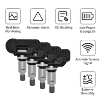Sensores de Presión de Neumáticos TPMS OEM 05154876AA 433Mhz, Sistema de Monitoreo de Presión de Neumáticos para Alfa Romeo/Citroën/Dodge/Maserati