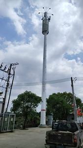 Pali di Comunicazione in FRP Stabili da 15m-75m Progettati in Fabbrica, Torri Monopalo per Applicazioni <span class=keywords><strong>5G</strong></span>/Città Intelligenti, Saldatura e Taglio - Product Image 3