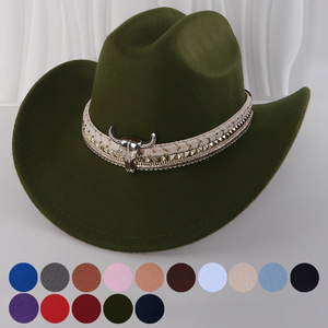 Sombreros de Vaquero de Ala Ancha, Protección Solar de Poliéster, Verano 2025, Diseño Original, Accesorio de Moda para Mujer - Product Image 4