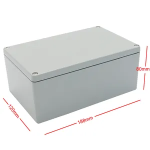 High quality Aluminum ip67 Waterproof Amplifier Enclosure For Electronics Heat Sink